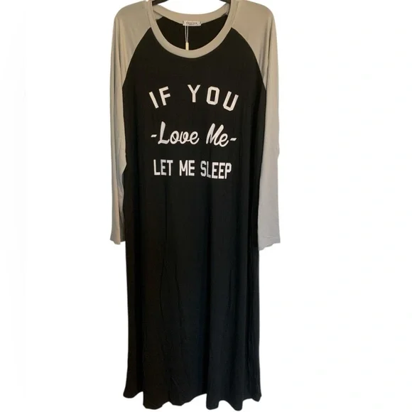 Ekouaer Long Sleeve Nightgown L | Soft Calf-Length Sleepwear Pajama Dress NWT - Picture 13 of 14